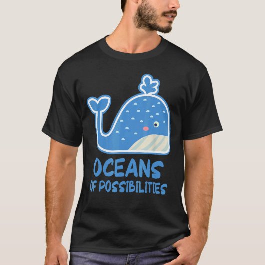 Oceans Of Possibilities Summer Reading 2022 Librar T-shirt (Voorkant)