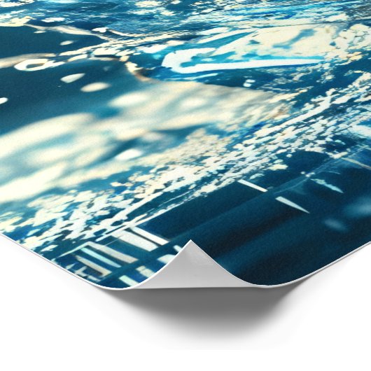 Ocean's Roar, Tiger's Run Poster (Hoek)