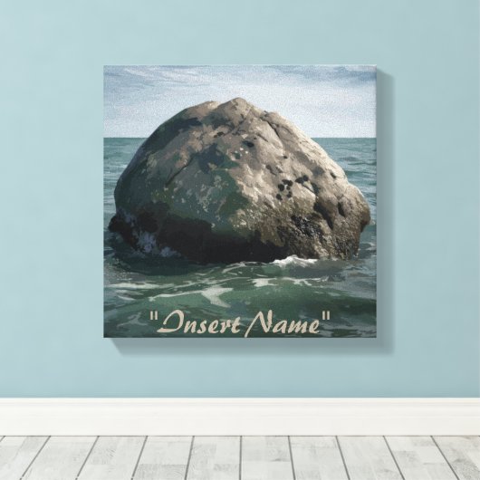 Ocean's Sentinel Canvas Afdruk (Insitu (Houten vloer))