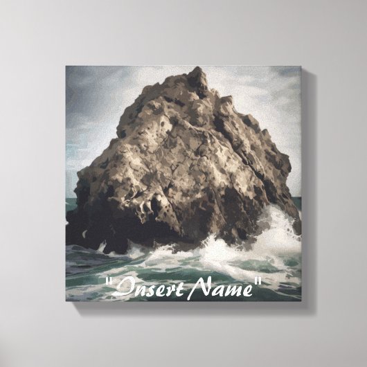 Ocean's Sentinel Canvas Afdruk (Voorkant)