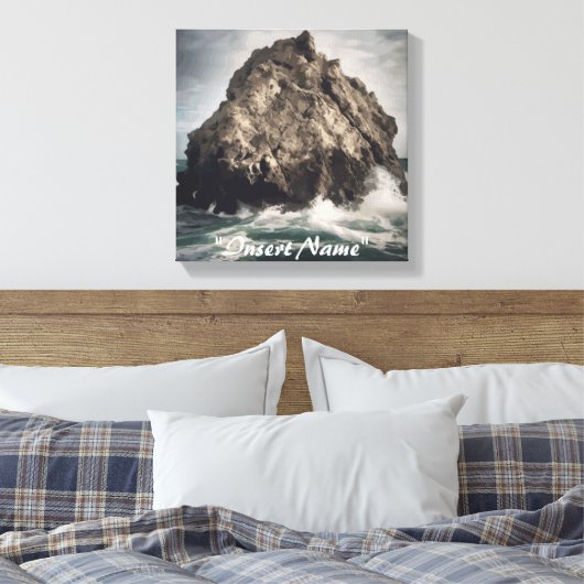 Ocean's Sentinel Canvas Afdruk (Insitu (Slaapkamer))