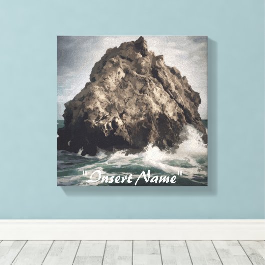 Ocean's Sentinel Canvas Afdruk (Insitu (Houten vloer))