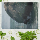 Ocean's Sentinel Theedoek (Gevouwen)