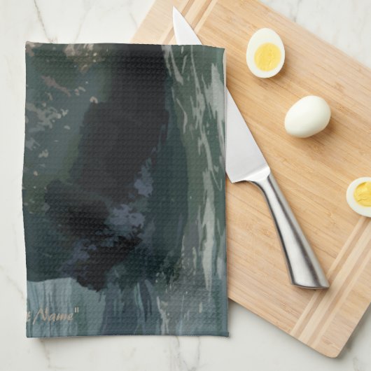 Ocean's Sentinel Theedoek (Quarter Fold)