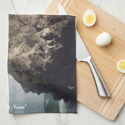 Ocean's Sentinel Theedoek (Quarter Fold)