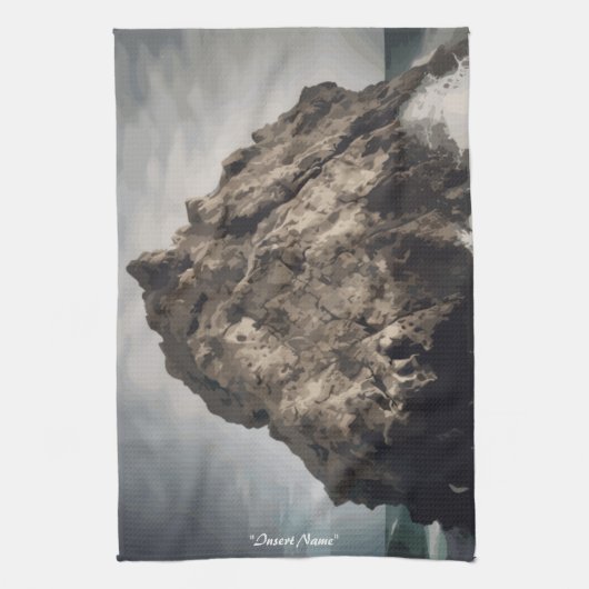 Ocean's Sentinel Theedoek (Verticaal)