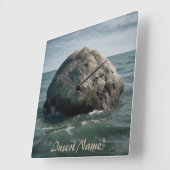 Ocean's Sentinel Vierkante Klok (Hoek)