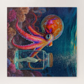 Ocean's Silent Captive beroemd gemaakt door Octopu Legpuzzel (Horizontaal)