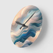 Ocean's Whisper: Kalm en Bewegend Ballet Ronde Klok (Hoek)