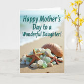 Oceanschatten Moederdagkaart Kaart (Gele Bloem)