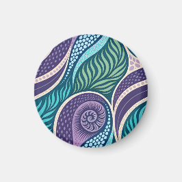 Oceanschelp & Zeewier Mandala Magneet