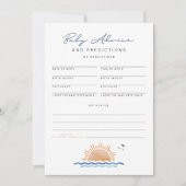 OCEANSIDE Beach Baby Advice and Predictions Kaart (Voorkant)