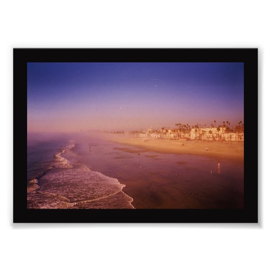 Oceanside Beach Foto Afdruk (Voorkant)