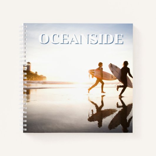 Oceanside Beach Notitieboek (Voorkant)
