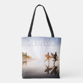 Oceanside Beach Tote Bag (Achterkant)