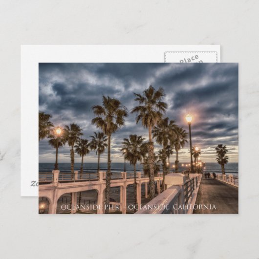 Oceanside Briefkaart (Voorkant / Achterkant)