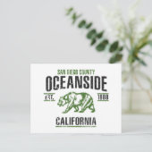 Oceanside Briefkaart (Staand voorkant)