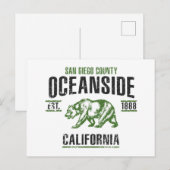 Oceanside Briefkaart (Voorkant / Achterkant)
