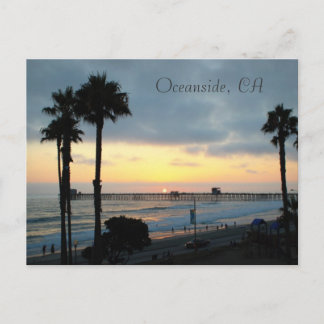 Oceanside, CA Briefkaart
