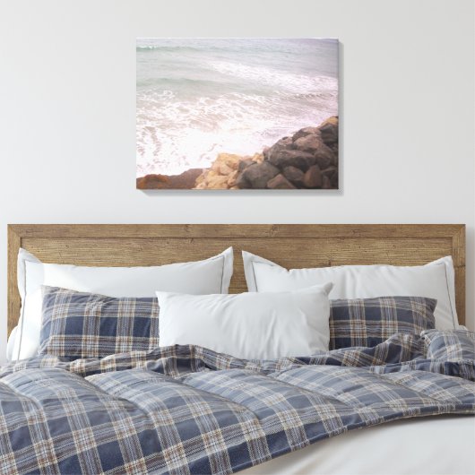 OCEANSIDE, CA CANVAS AFDRUK (Insitu (Slaapkamer))