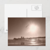 Oceanside, CA Pier Briefkaart (Voorkant / Achterkant)