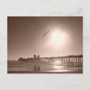 Oceanside, CA Pier Briefkaart
