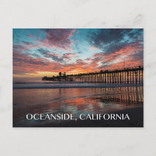 Oceanside California Briefkaart