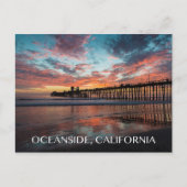 Oceanside California Briefkaart (Voorkant)