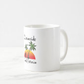 Oceanside California Koffiemok (Voorkant rechts)