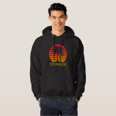 Oceanside California Sunset Hoodie (Voorkant volledig)