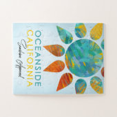 Oceanside California Sunshine Travel Legpuzzel (Horizontaal)