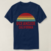 Oceanside California T-shirt (Design voorkant)