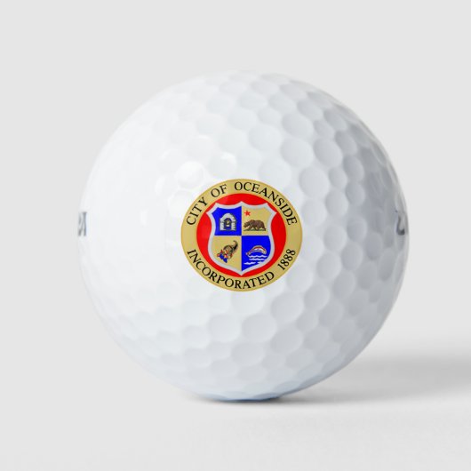 Oceanside, Californië Golfballen (Voorkant)