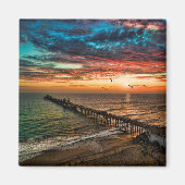 Oceanside, Californië Magneet (Voorkant)