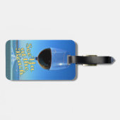 Oceanside Glass of Merlot Bagagelabel (Achterkant horizontaal)