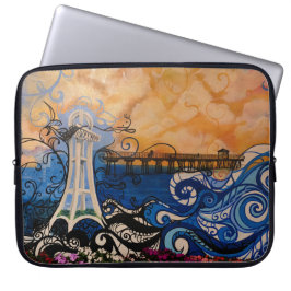 Oceanside Graffiti Laptop Sleeve