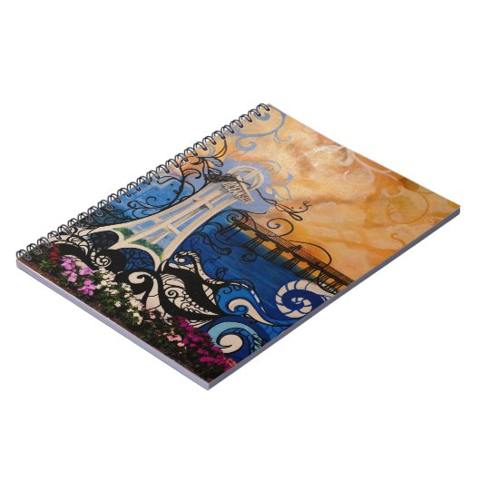 Oceanside Graffiti Notitieboek (Linkerzijde)