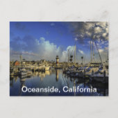 Oceanside Harbour Briefkaart (Voorkant)