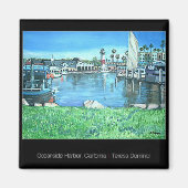 Oceanside Harbour, California Magnet (Voorkant)