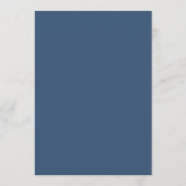 OCEANSIDE Lichtblauw Zon Oceaan Thema Menu (Achterkant)