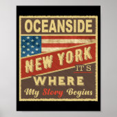 Oceanside Ny Its Where My Story Begins _1 Poster (Voorkant)