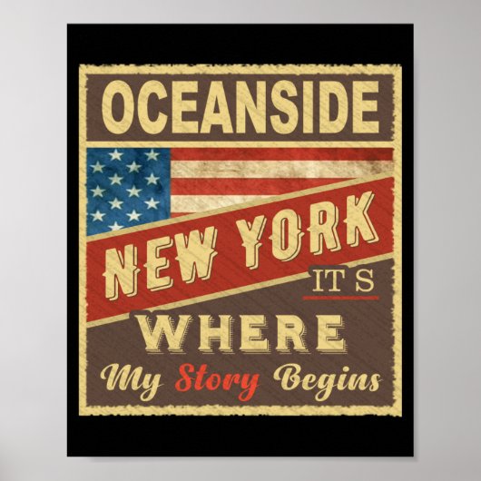 Oceanside Ny Its Where My Story Begins _1 Poster (Voorkant)