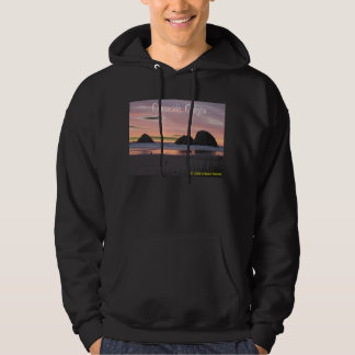 Oceanside, Oregon Hoodie Black