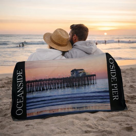 Oceanside Pier Cali Vakantie Strandlaken