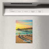 Oceanside Pier California Reizen Magneet (Insitu (Vaatwasser))