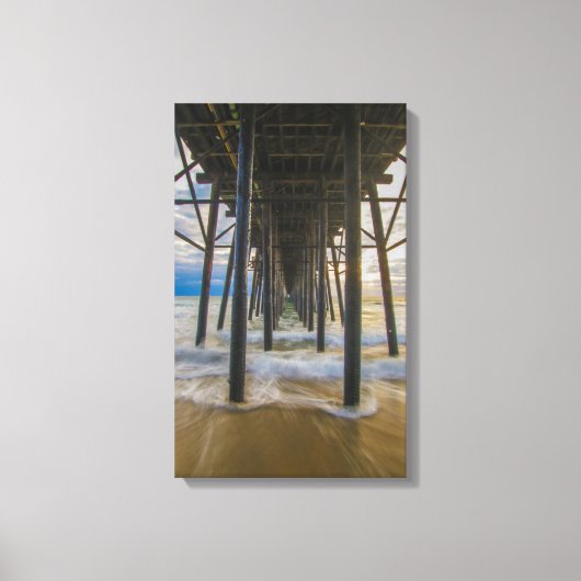 Oceanside Pier Canvas Afdruk (Voorkant)