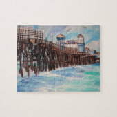 Oceanside Pier Paining Puzzle Legpuzzel (Horizontaal)