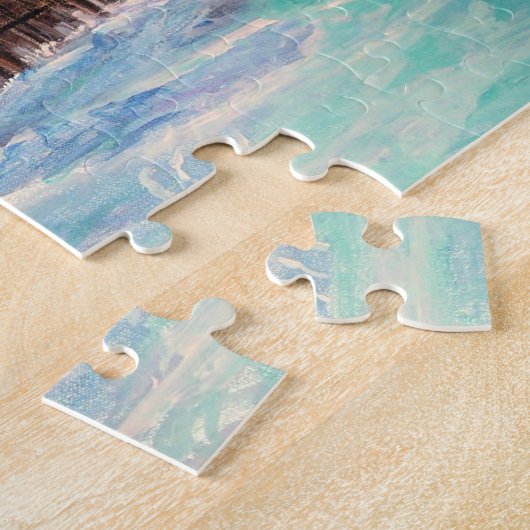 Oceanside Pier Paining Puzzle Legpuzzel (Zijkant)