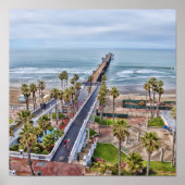 Oceanside Pier Poster (Voorkant)