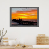 Oceanside Pier Poster (Keuken)